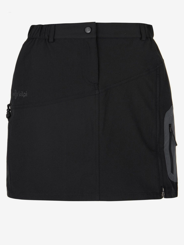 Kilpi Μαύρη γυναικεία φούστα εξωτερικού χώρου Kilpi Ana