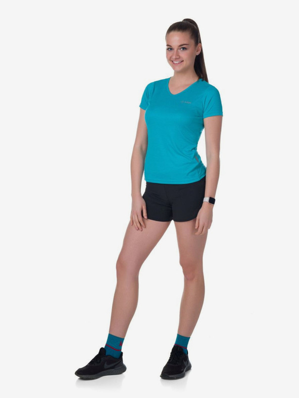 Kilpi Μπλε γυναικείο αθλητικό σορτς Kilpi LAPINA-W