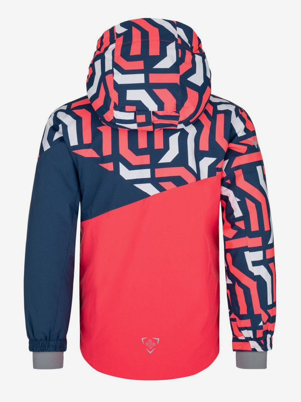 Kilpi Μπλε και ροζ σακάκι σκι για κορίτσια με μοτίβο Kilpi SAARA-JG