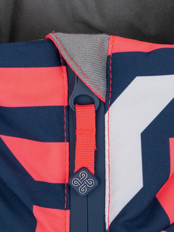 Kilpi Μπλε και ροζ σακάκι σκι για κορίτσια με μοτίβο Kilpi SAARA-JG