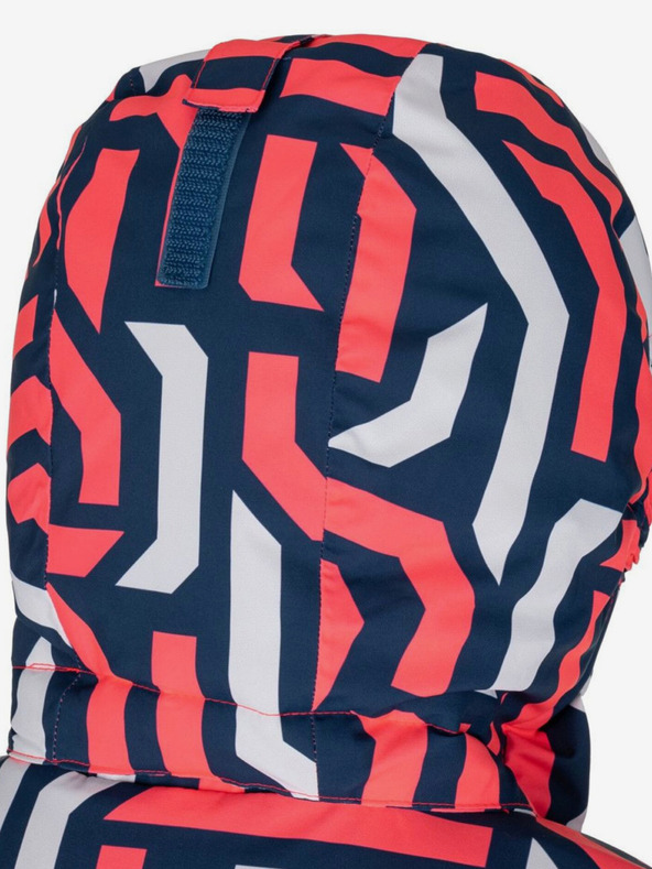 Kilpi Μπλε και ροζ σακάκι σκι για κορίτσια με μοτίβο Kilpi SAARA-JG