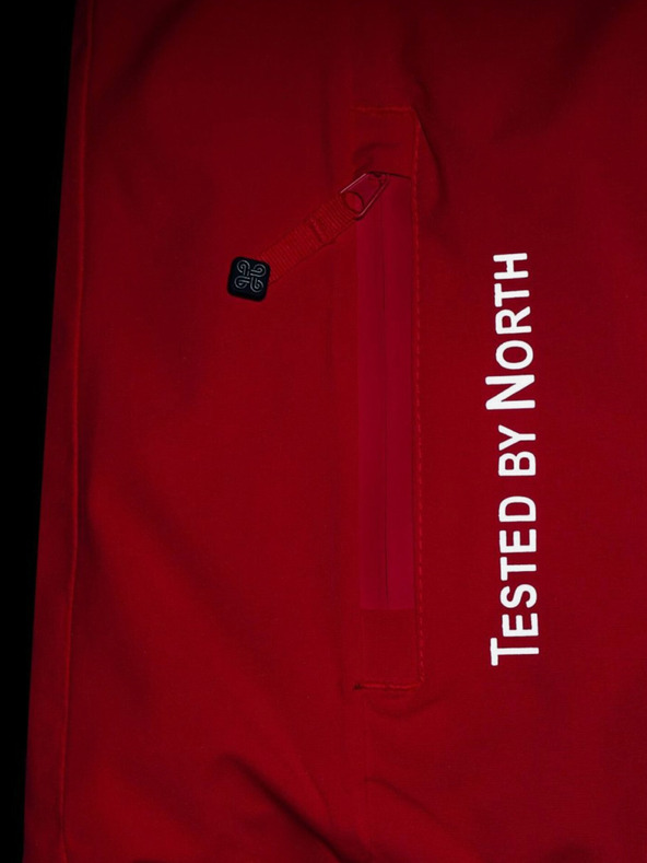 Kilpi Μπλε και ροζ σακάκι σκι για κορίτσια με μοτίβο Kilpi SAARA-JG