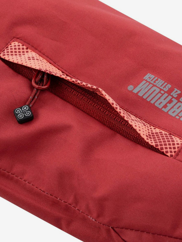 Kilpi Κόκκινο και πορτοκαλί μπουφάν σκι για κορίτσια με μοτίβο Kilpi SAARA-JG