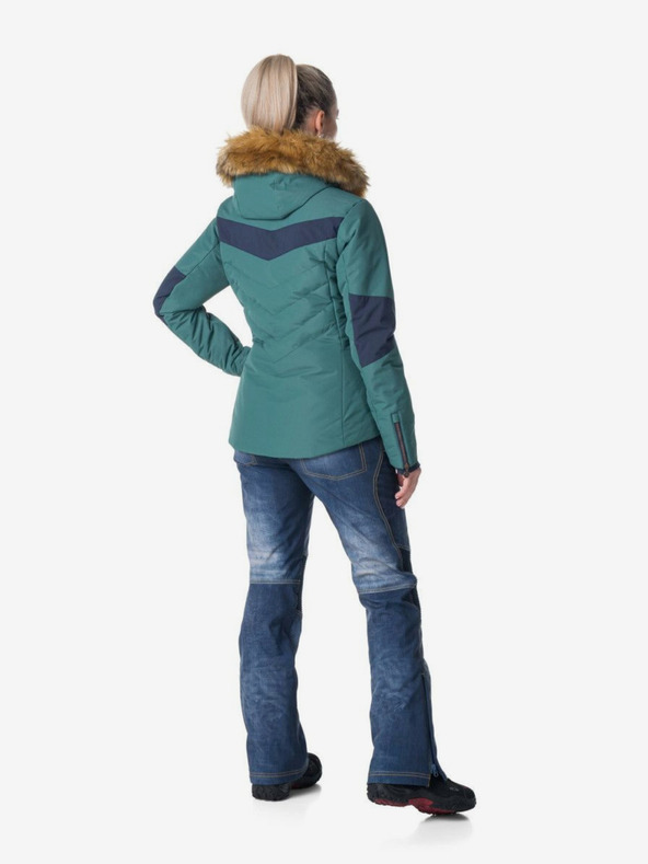 Kilpi Πετρόλ γυναικείο μπουφάν σκι Kilpi Alisia