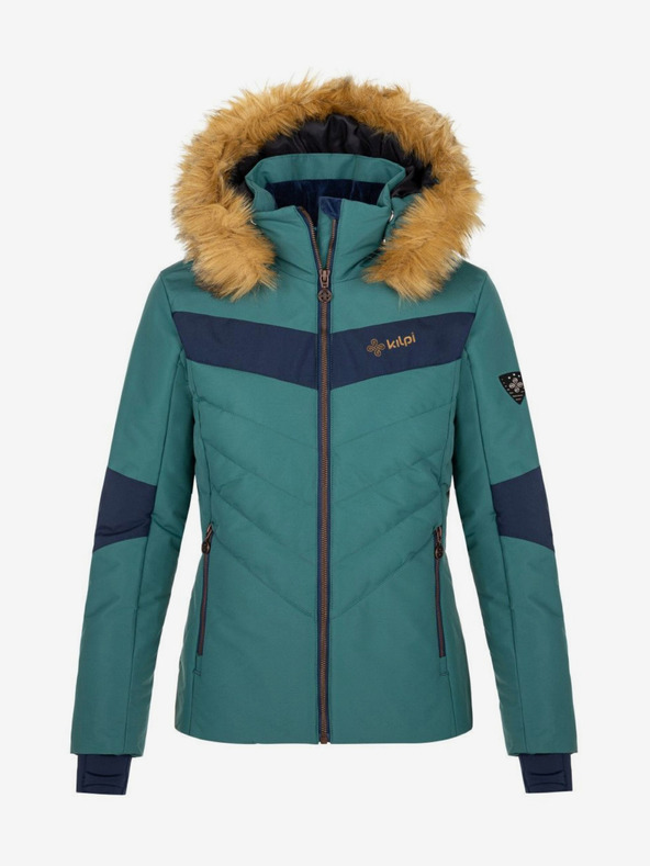 Kilpi Πετρόλ γυναικείο μπουφάν σκι Kilpi Alisia