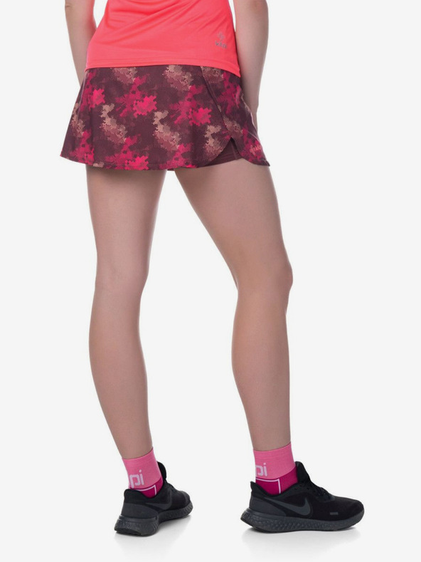 Kilpi Γυναικεία μπορντό φούστα για τρέξιμο Kilpi Titicaca-W