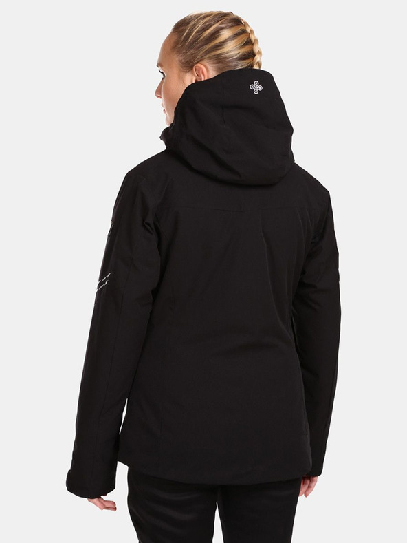 Kilpi Μαύρο γυναικείο χειμερινό μπουφάν Kilpi Valera-W