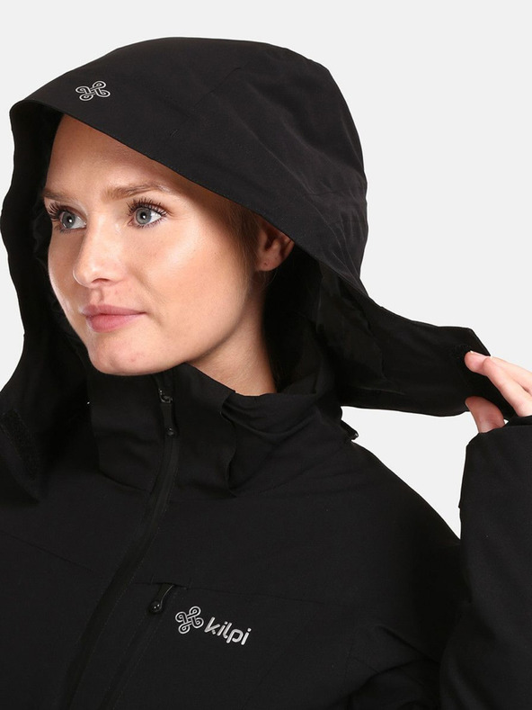 Kilpi Μαύρο γυναικείο χειμερινό μπουφάν Kilpi Valera-W