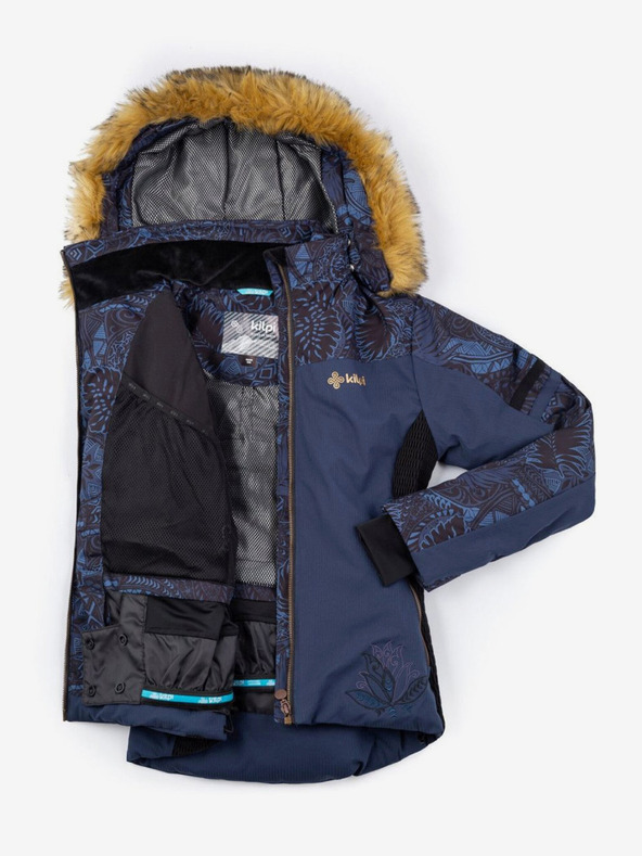 Kilpi Σκούρο μπλε γυναικείο θερμαινόμενο μπουφάν σκι Kilpi Lena-W