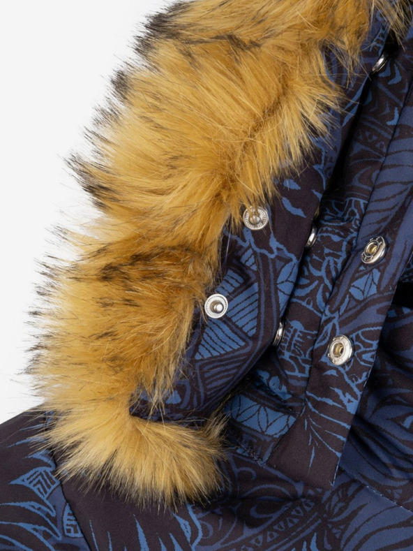 Kilpi Σκούρο μπλε γυναικείο θερμαινόμενο μπουφάν σκι Kilpi Lena-W