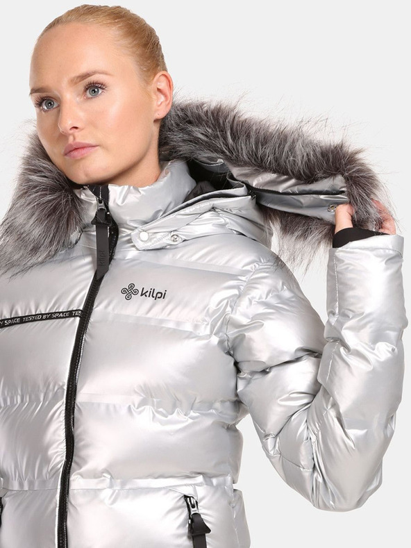 Kilpi Kilpi LTD SIRIUS γυναικείο μπουφάν σκι σε ασημί χρώμα
