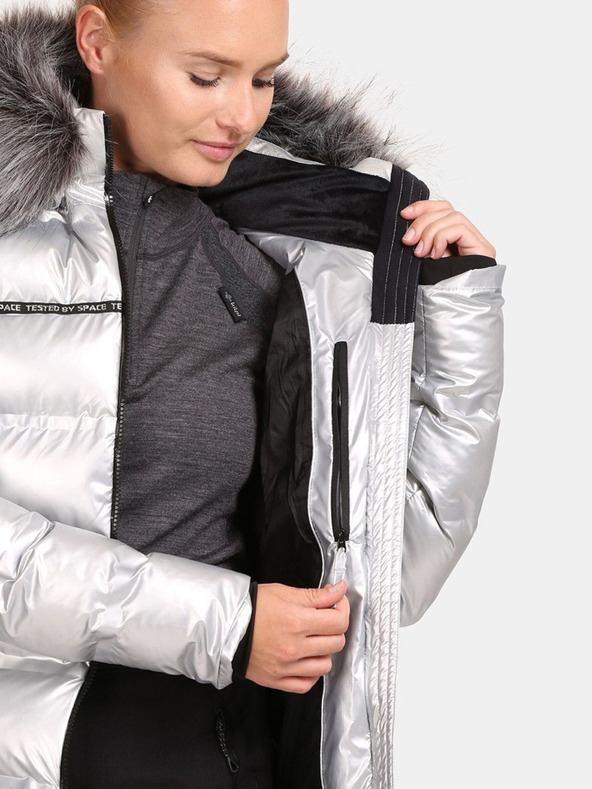Kilpi Kilpi LTD SIRIUS γυναικείο μπουφάν σκι σε ασημί χρώμα