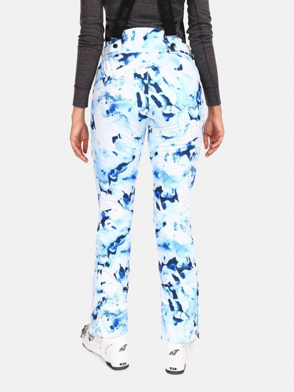 Kilpi Μπλε και λευκό γυναικείο παντελόνι σκι Softshell Kilpi TORIEN-W