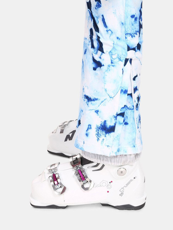 Kilpi Μπλε και λευκό γυναικείο παντελόνι σκι Softshell Kilpi TORIEN-W