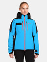 Kilpi Μαύρο και μπλε γυναικείο μπουφάν σκι Kilpi DEXEN-W