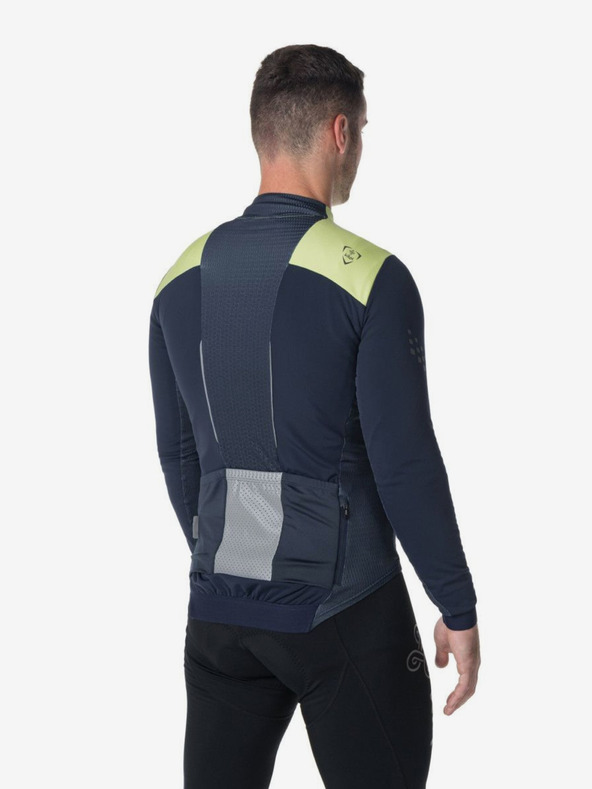 Kilpi Πράσινη και μπλε ανδρική φανέλα ποδηλασίας Kilpi Moveto