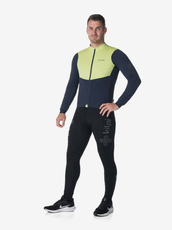 Kilpi Πράσινη και μπλε ανδρική φανέλα ποδηλασίας Kilpi Moveto