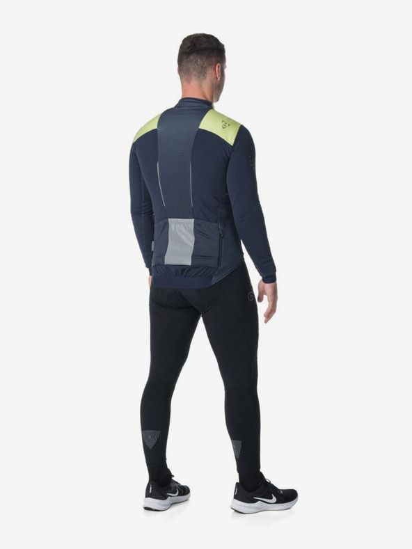 Kilpi Πράσινη και μπλε ανδρική φανέλα ποδηλασίας Kilpi Moveto