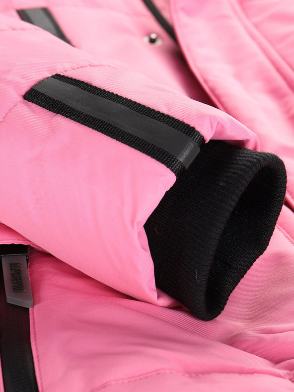 ALPINE PRO Ροζ κοριτσίστικο μπουφάν με μεμβράνη PTX Alpine Pro Werdo