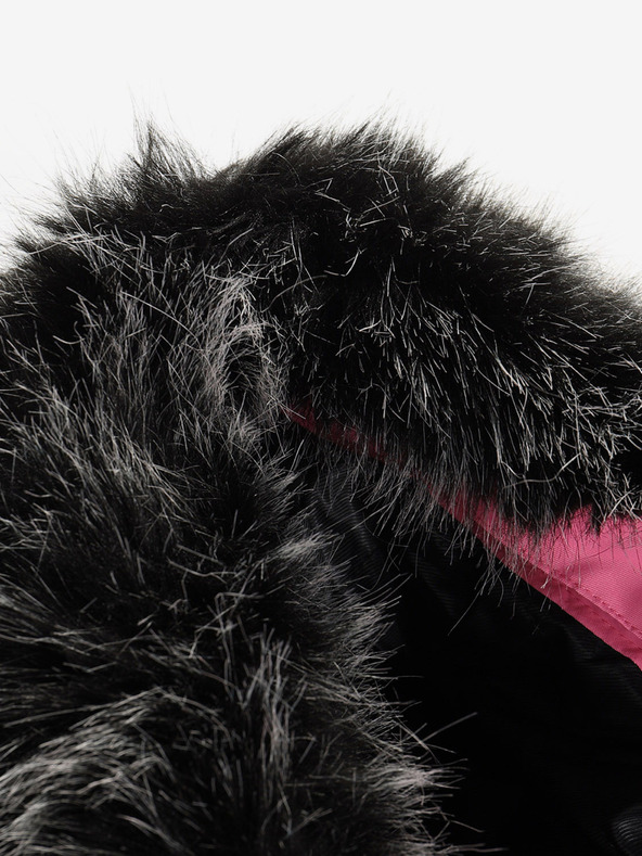 ALPINE PRO Ροζ κοριτσίστικο μπουφάν με μεμβράνη PTX Alpine Pro Werdo