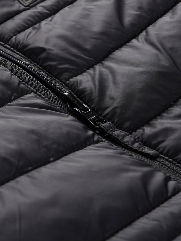 ALPINE PRO Παιδικό αναστρέψιμο μπουφάν hi-therm ALPINE PRO DOUWO μαύρο