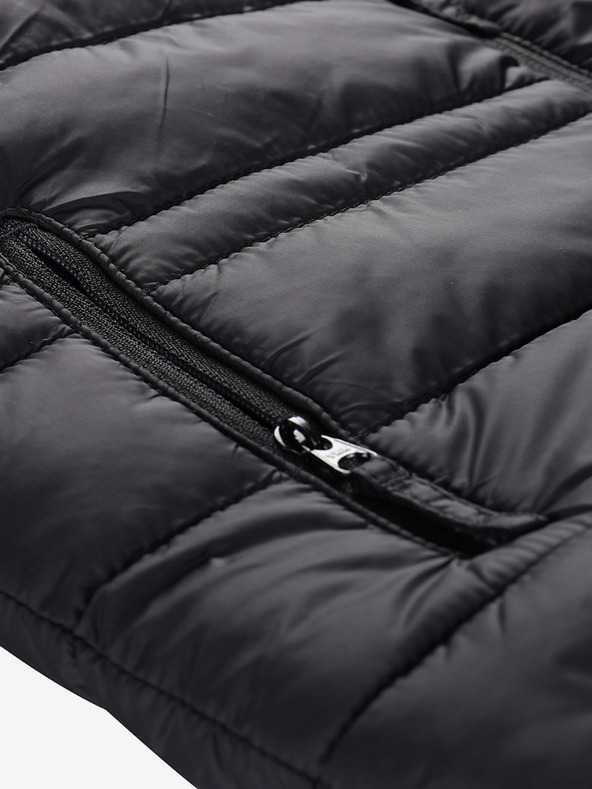 ALPINE PRO Παιδικό αναστρέψιμο μπουφάν hi-therm ALPINE PRO DOUWO μαύρο