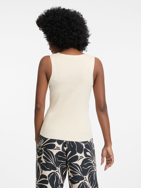 Orsay Μπεζ γυναικείο γιλέκο ORSAY