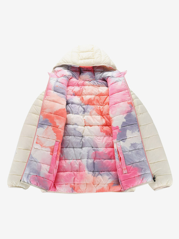 ALPINE PRO Μπεζ γυναικείο αναστρέψιμο μπουφάν Hi-Therm Alpine Pro Eroma