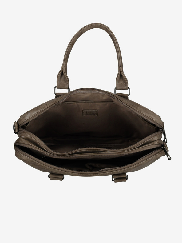 Enrico Benetti Enrico Benetti Rotterdam 15" Notebook Bag Medium Taupe
