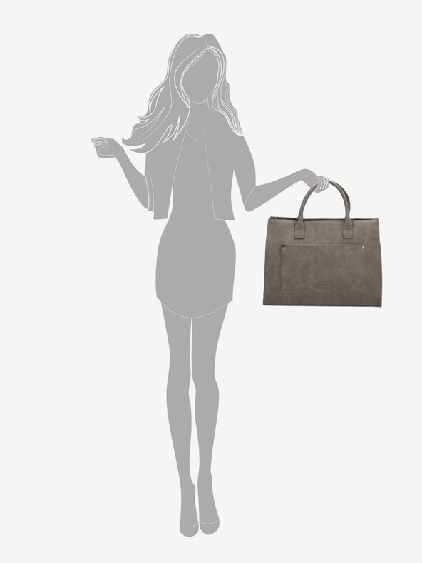 Enrico Benetti Τσάντα Enrico Benetti Bobbi 66523 Μεσαίο Γκρι