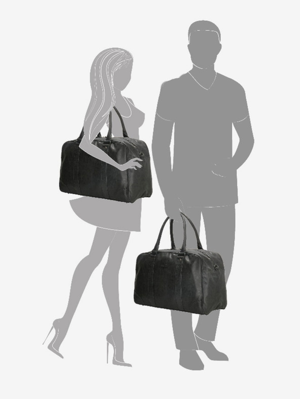 Enrico Benetti Ταξιδιωτική τσάντα Enrico Benetti Nouméa 66594 Μαύρο