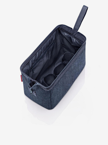 Reisenthel Reisenthel Travelcosmetic Herringbone Σκούρο μπλε Γυναικεία τσάντα καλλυντικών Reisenthel Travelcosmetic Herringbone Σκούρο μπλε