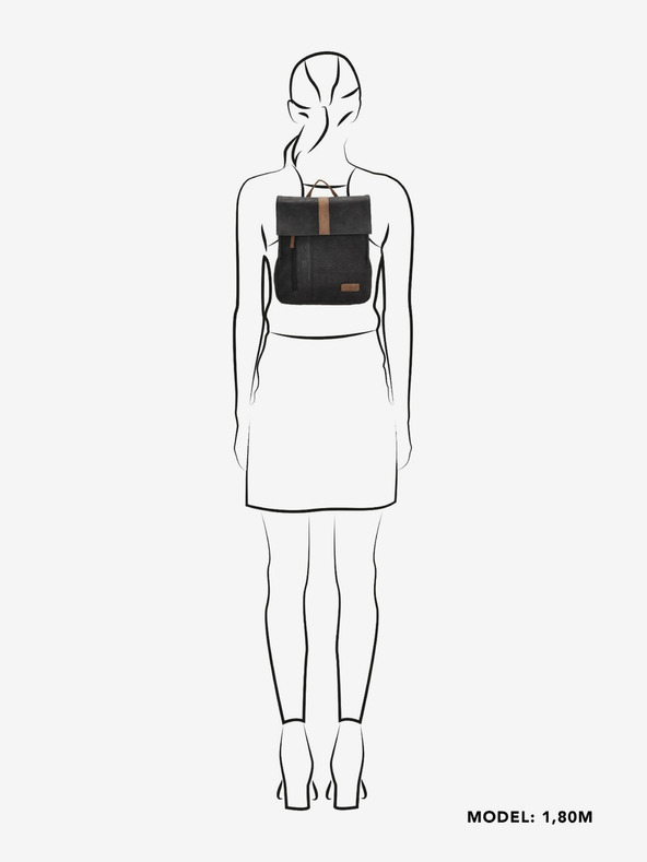 Beagles Brunete 4 l Black Σακίδιο