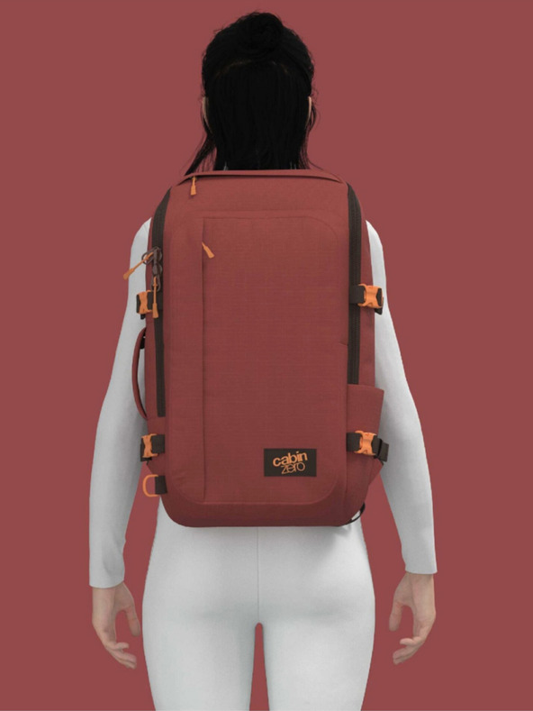 CabinZero Σακίδιο πλάτης CabinZero Adv 32L Sangria red