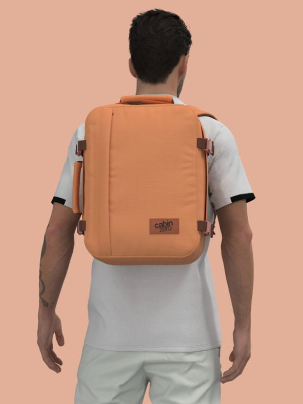 CabinZero Καφέ σακίδιο πλάτης CabinZero Classic 28L Gobi sands
