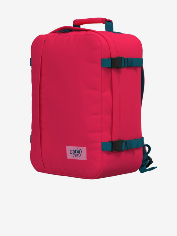 CabinZero Κόκκινο σακίδιο πλάτης CabinZero Κλασικό 36L Miami magenta