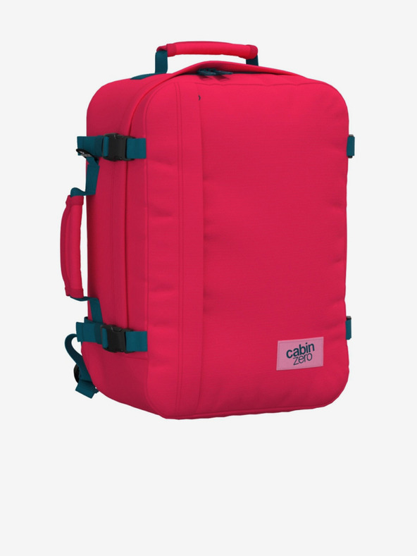 CabinZero Κόκκινο σακίδιο πλάτης CabinZero Κλασικό 36L Miami magenta