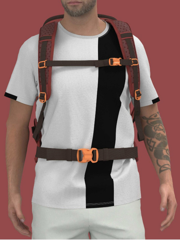 CabinZero Σακίδιο πλάτης CabinZero Adv Pro 42L Sangria red