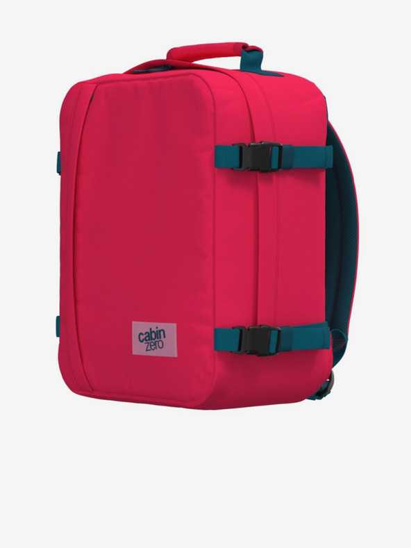 CabinZero Κόκκινο σακίδιο CabinZero Classic 28L Miami magenta Σακίδιο πλάτης