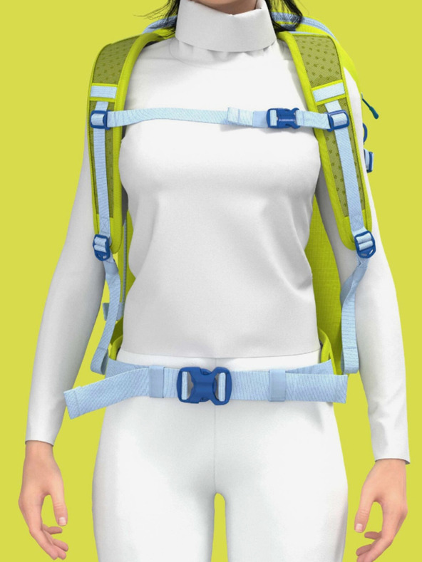 CabinZero Σακίδιο πλάτης CabinZero Adv Pro 42L Mojito lime