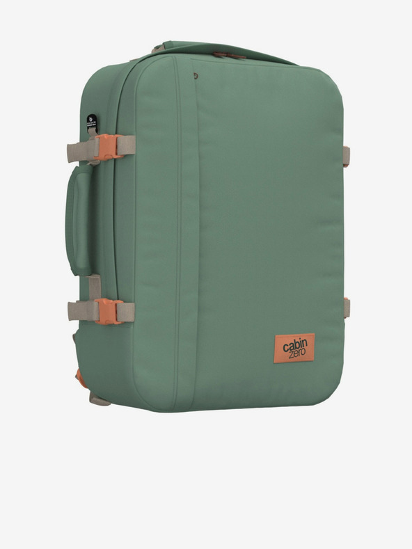 CabinZero Πράσινο γυναικείο σακίδιο πλάτης CabinZero Classic 44L Sage forest