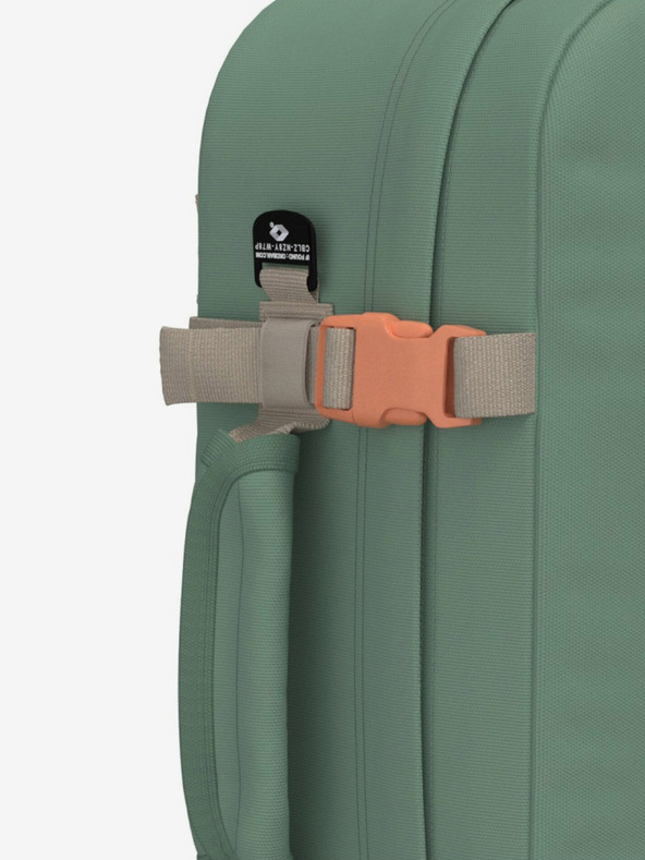 CabinZero Πράσινο γυναικείο σακίδιο πλάτης CabinZero Classic 44L Sage forest