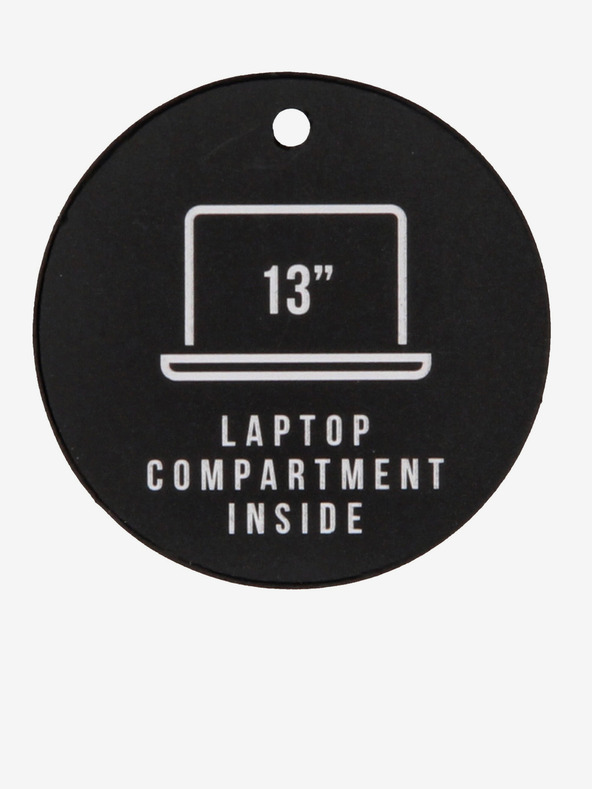 Enrico Benetti Backpack Enrico Benetti Rotterdam 13" Notebook Backpack Μαύρο