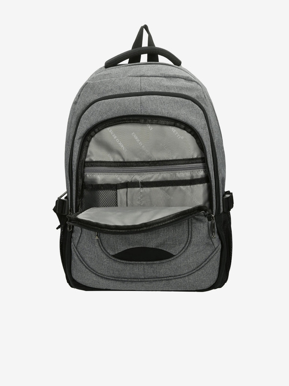 Enrico Benetti Σακίδιο πλάτης Enrico Benetti Hamburg Notebook Backpack 35,5 l Light Grey