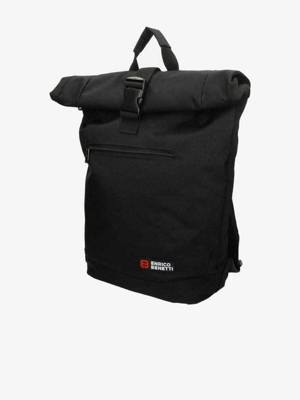 Enrico Benetti Backpack Enrico Benetti Amsterdam Notebook Backpack Μαύρο
