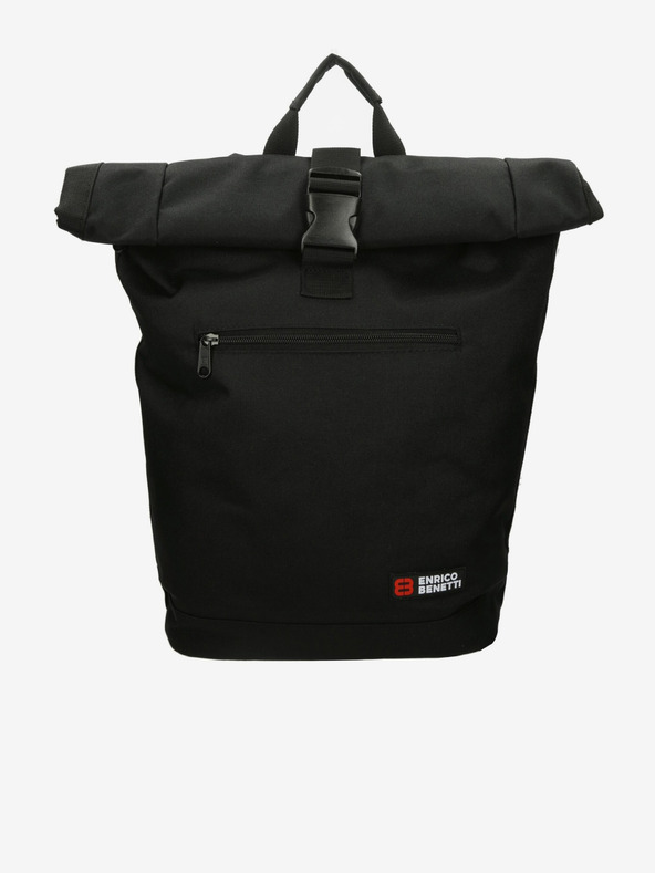 Enrico Benetti Backpack Enrico Benetti Amsterdam Notebook Backpack Μαύρο