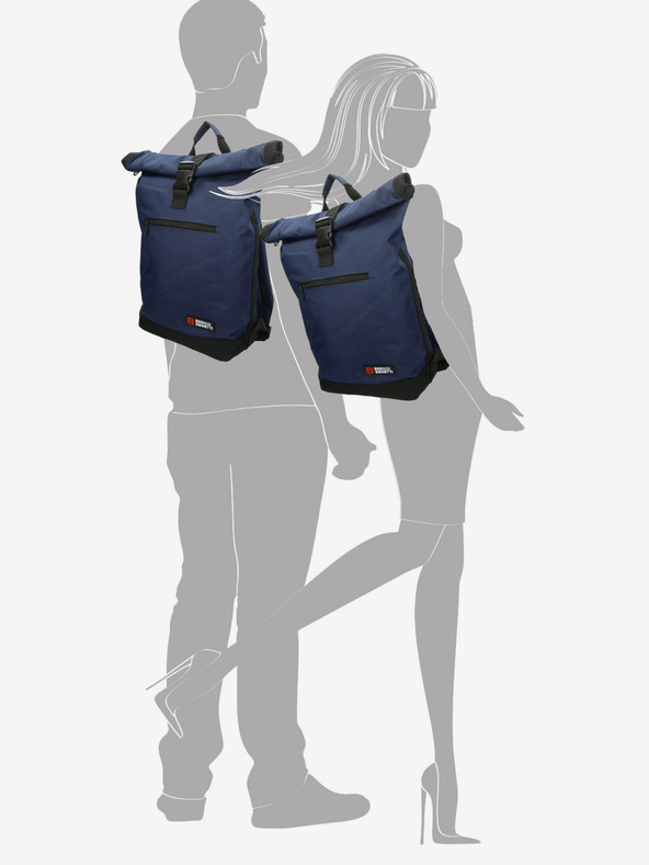 Enrico Benetti Backpack Enrico Benetti Amsterdam Notebook Backpack Blue