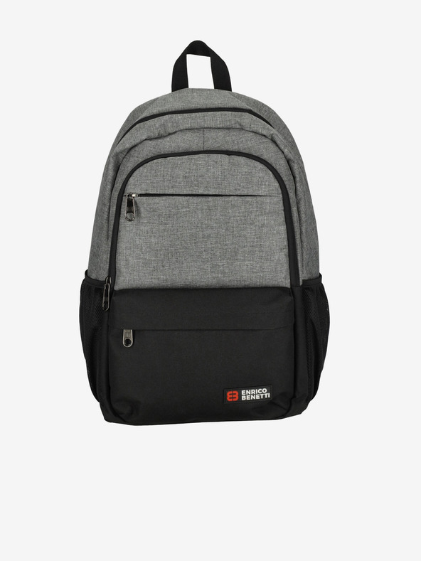 Enrico Benetti Backpack Enrico Benetti Hamburg Notebook Backpack 23 l Light Grey