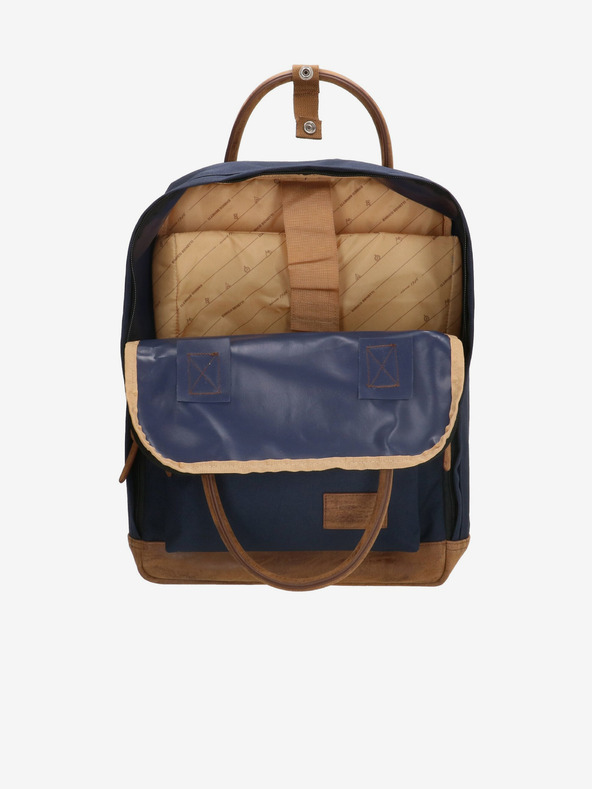 Enrico Benetti Backpack Enrico Benetti Santiago Notebook Backpack 17 l Blue