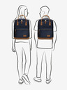 Enrico Benetti Backpack Enrico Benetti Santiago Notebook Backpack 17 l Blue